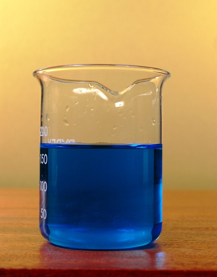 Copper sulphate solution
