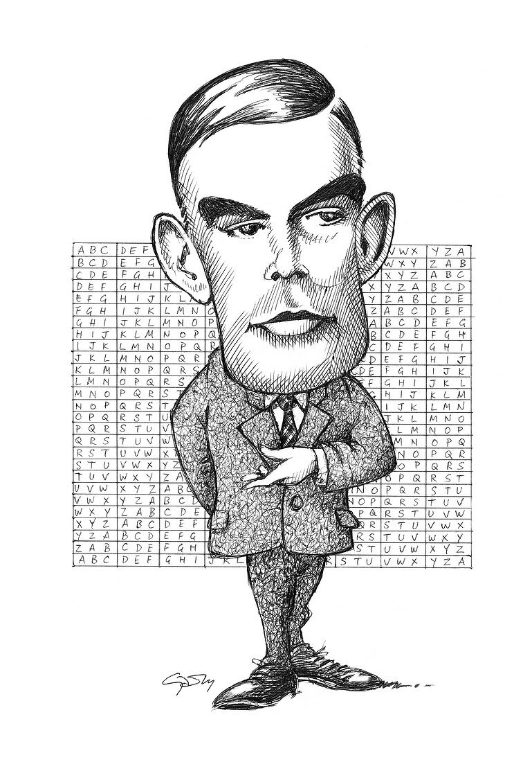 Alan Turing,British mathematician