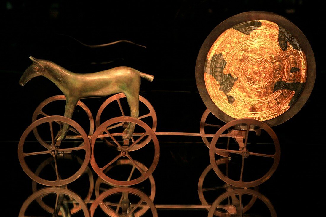 Trundholm Sun chariot,Bronze Age
