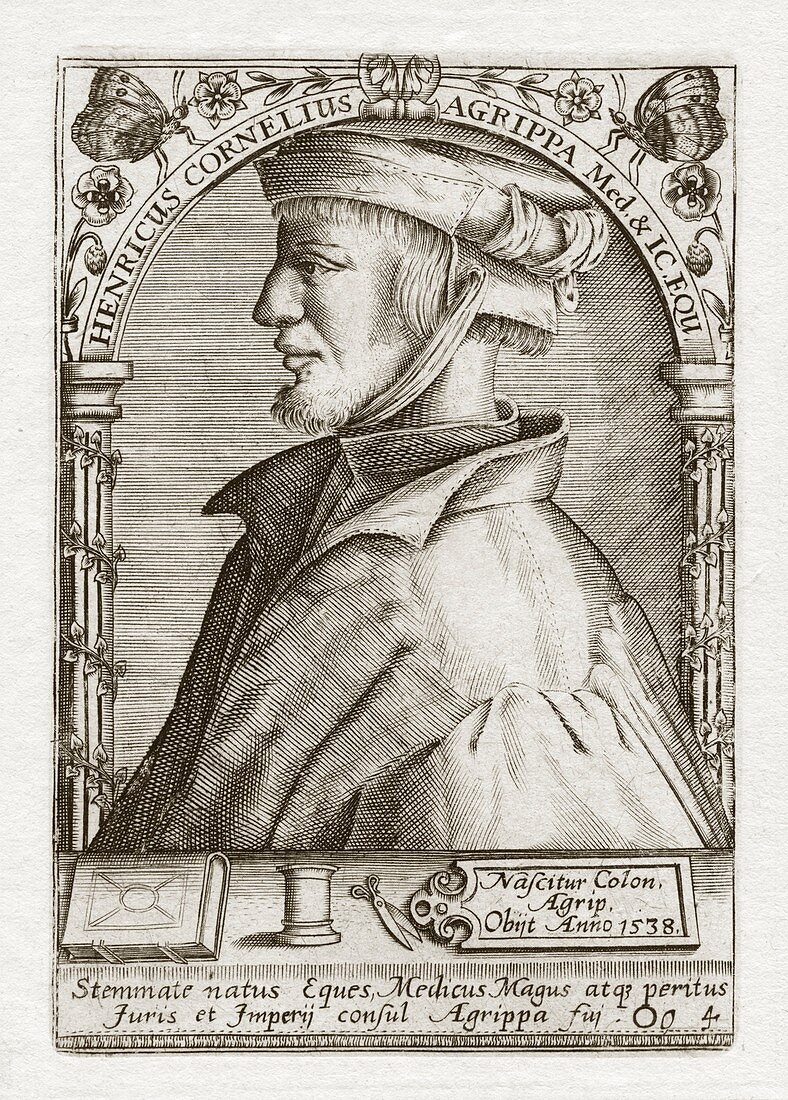 Heinrich Agrippa,German alchemist