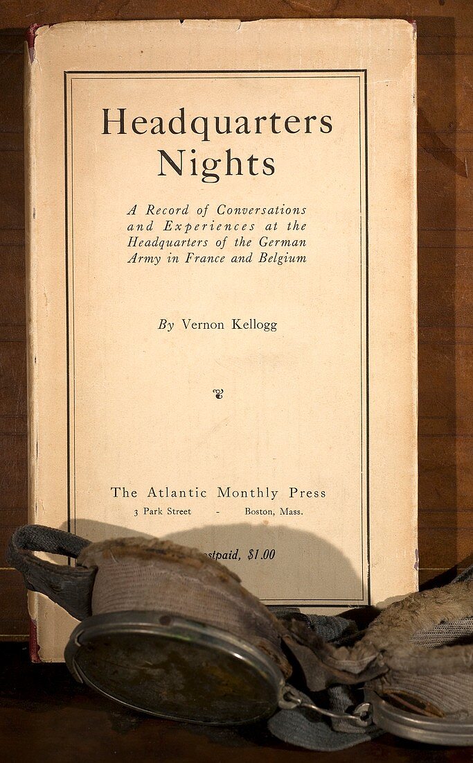 1917 Headquarters Nights Vernon Kellogg
