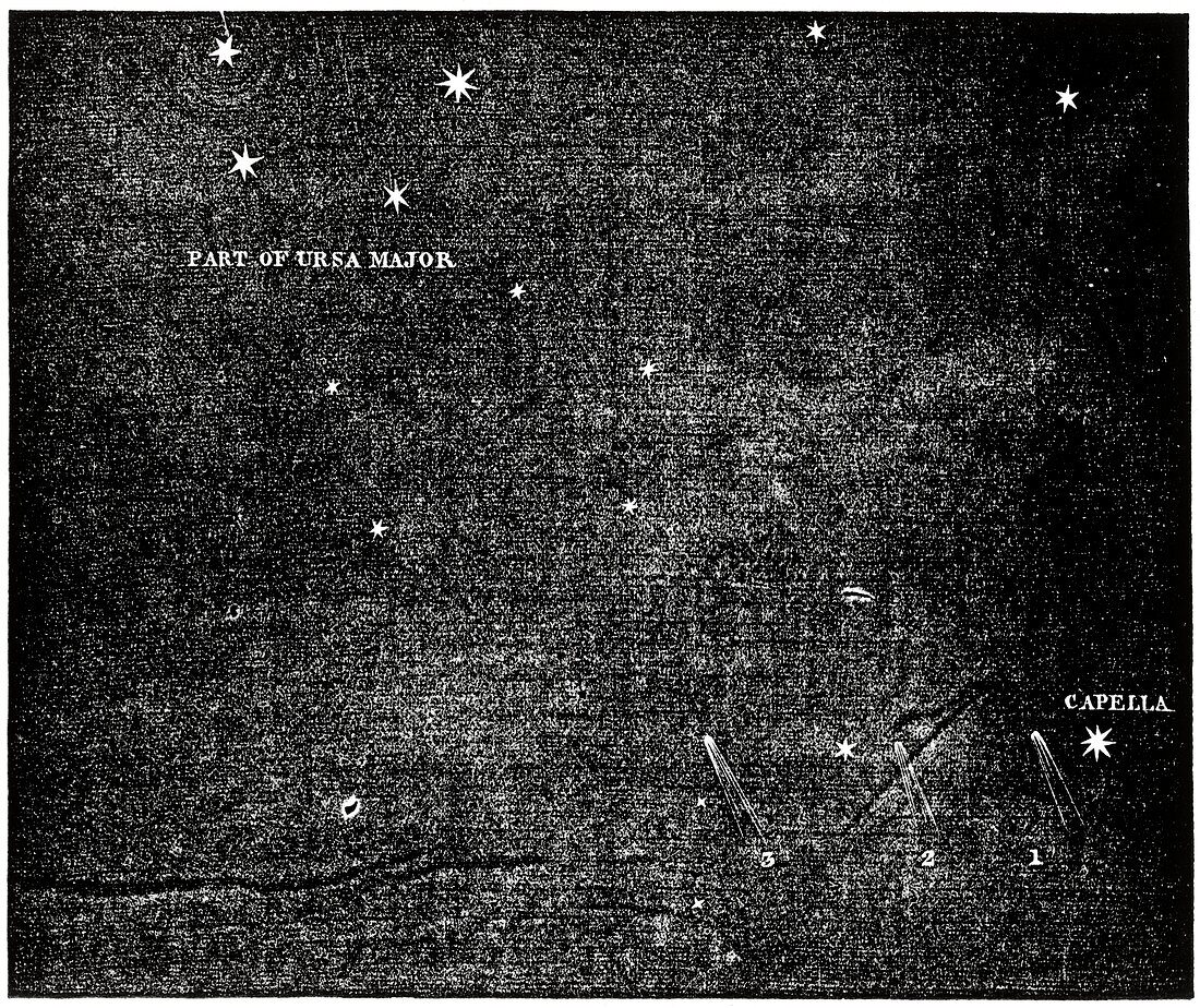 Comet observations,1844