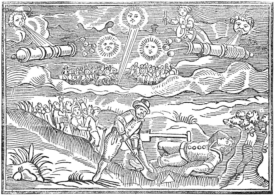 Hatford meteorite fall,1628