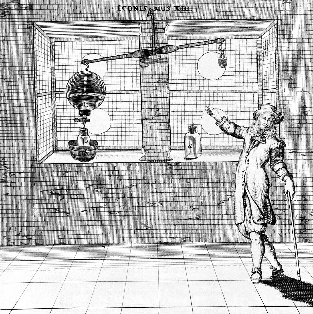 17th Century science demonstration