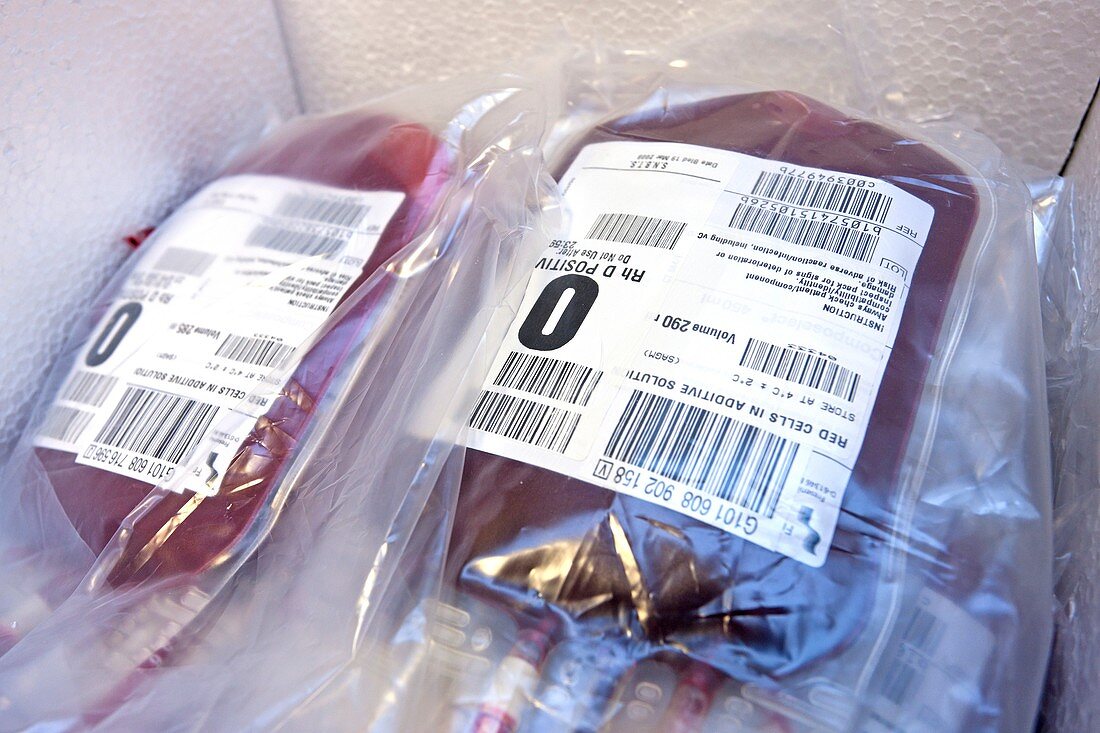 Donated blood