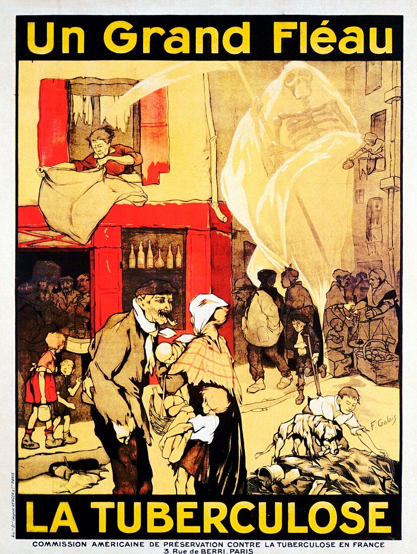 Tuberculosis,historical poster