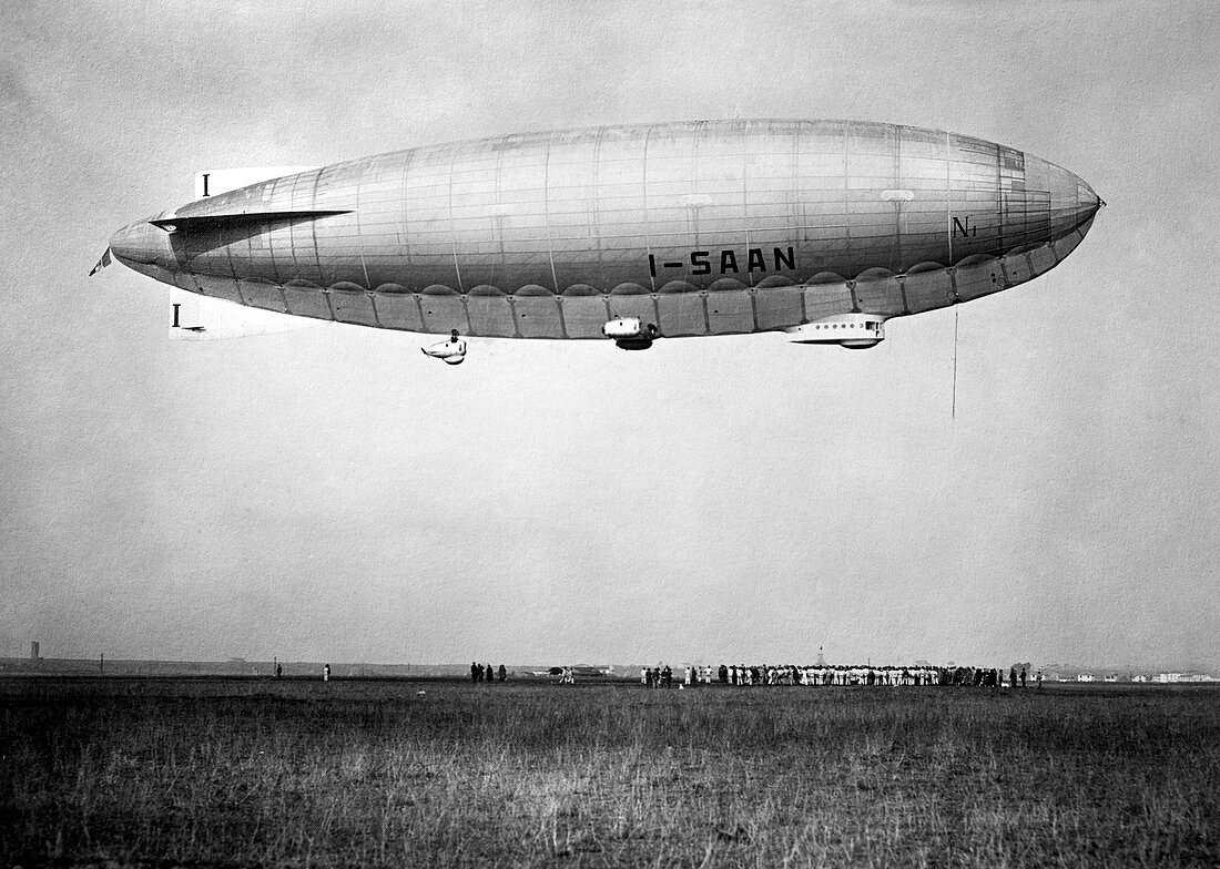 I-SAAN airship,historical image