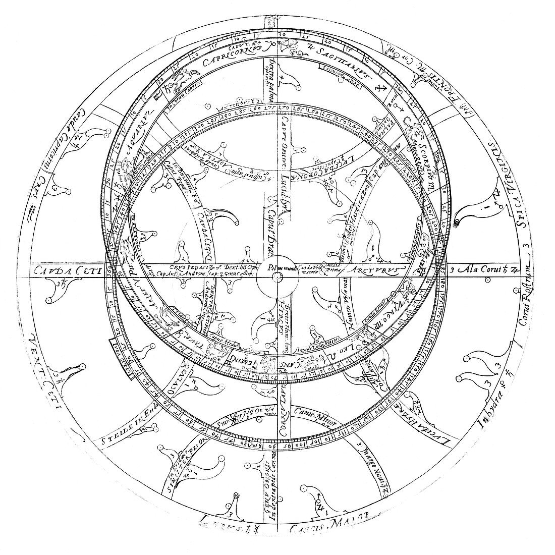 17th Century astrolabe,artwork