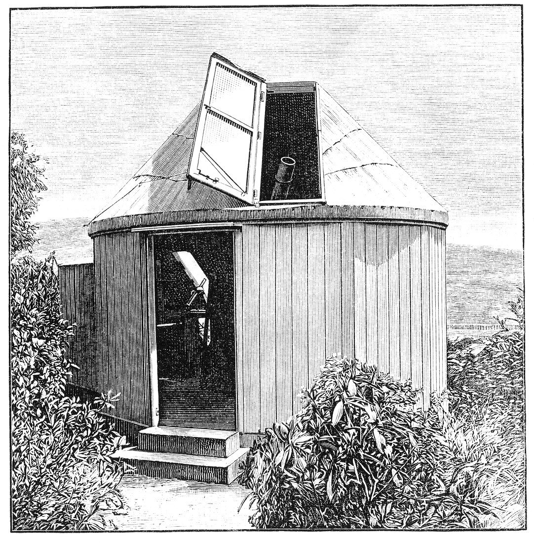 Romsey observatory design,1890