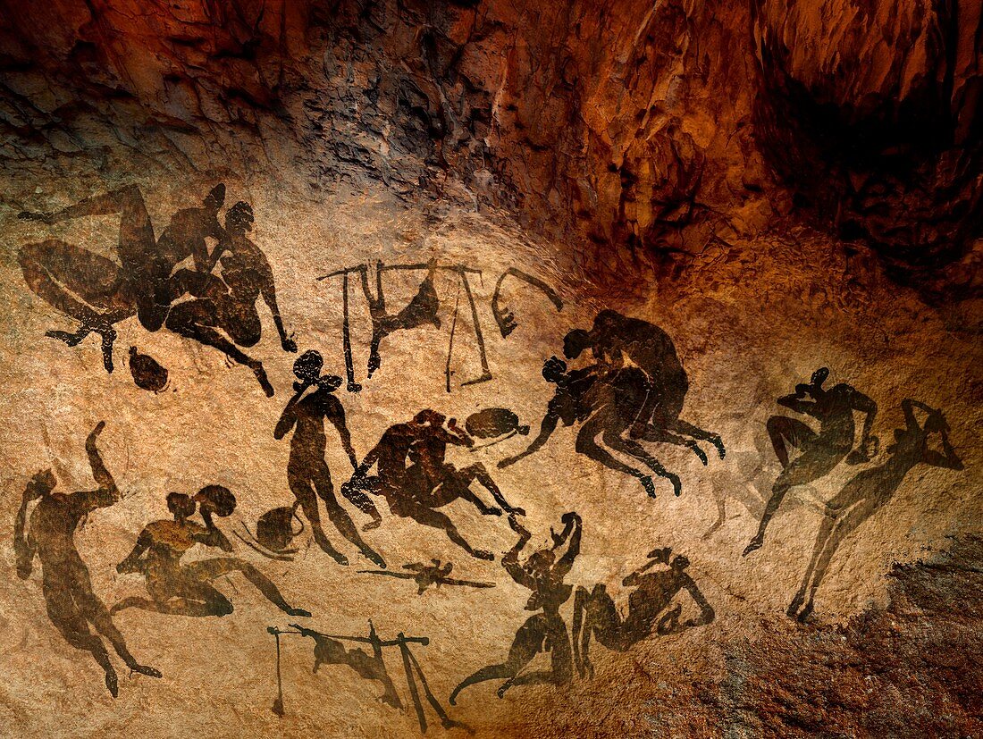 Cave painting,artwork