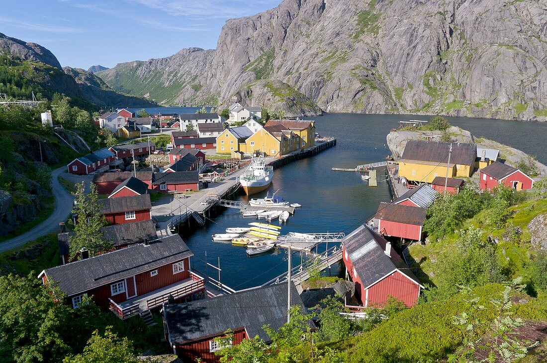 Fishing village,Norway