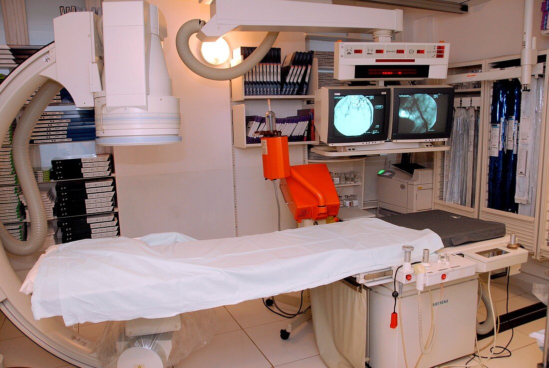 Angioplasty surgical suite