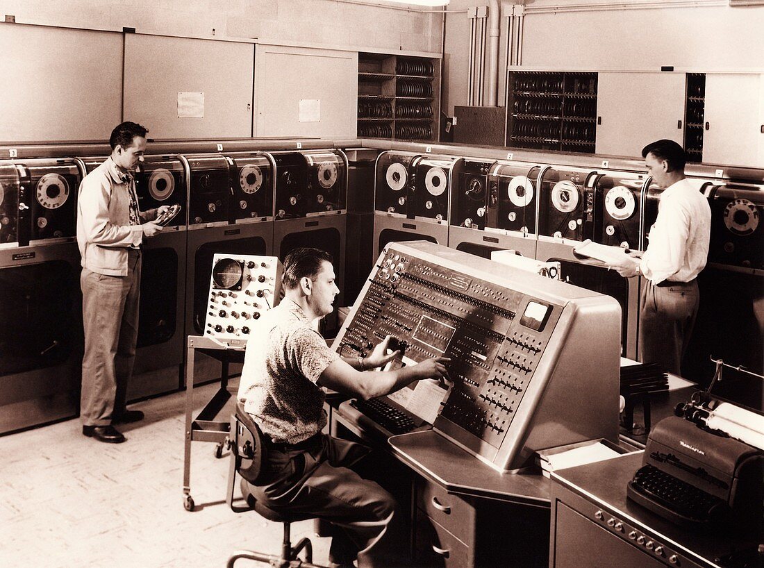 UNIVAC 1 computer console