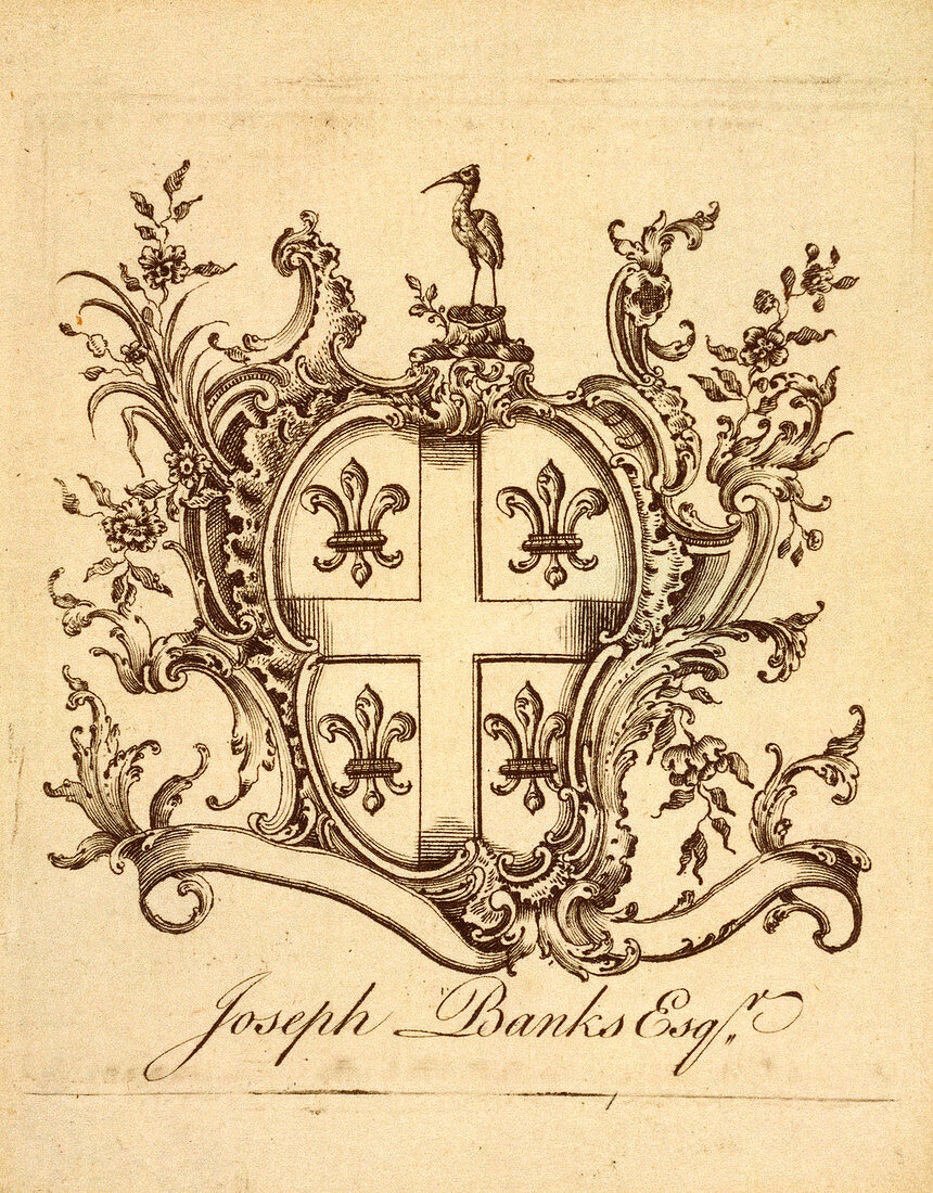 Coat-of-arms of Joseph Banks