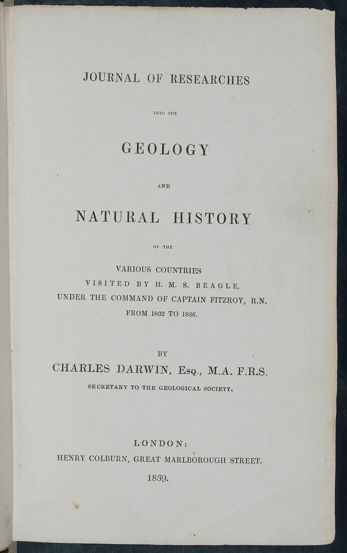 Darwin's Journal of Researches