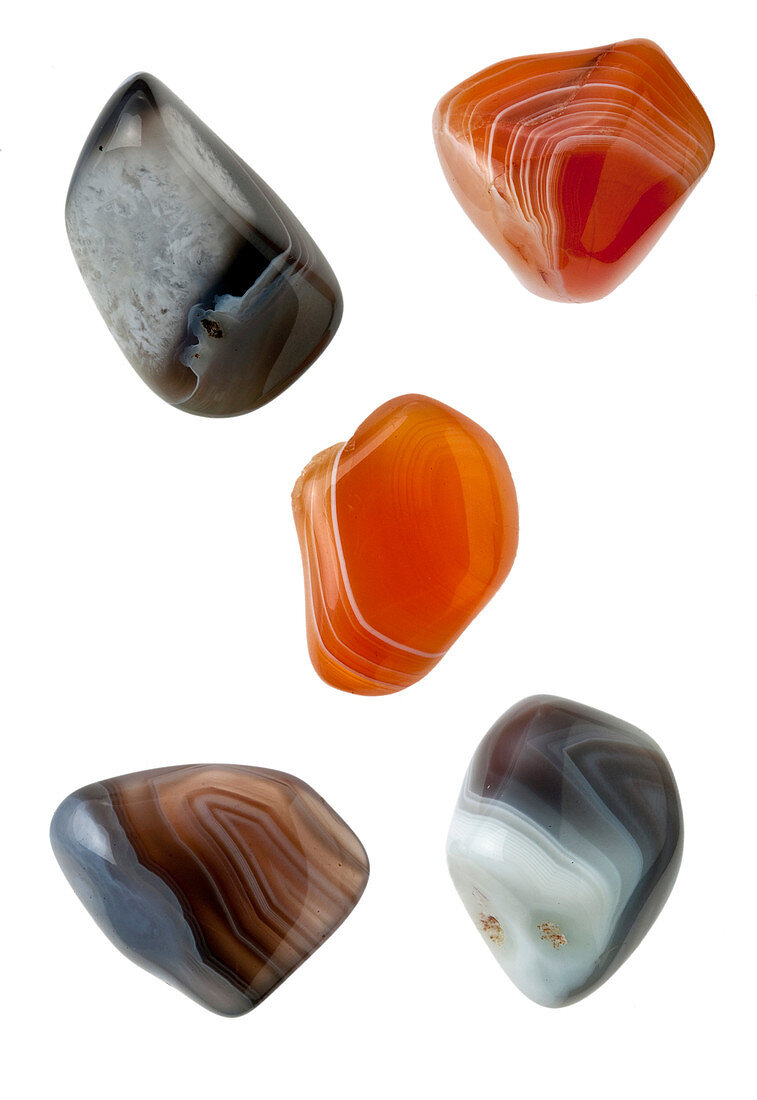 Botswana agate stones