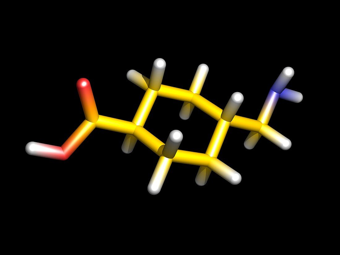 Tranexamic acid molecule