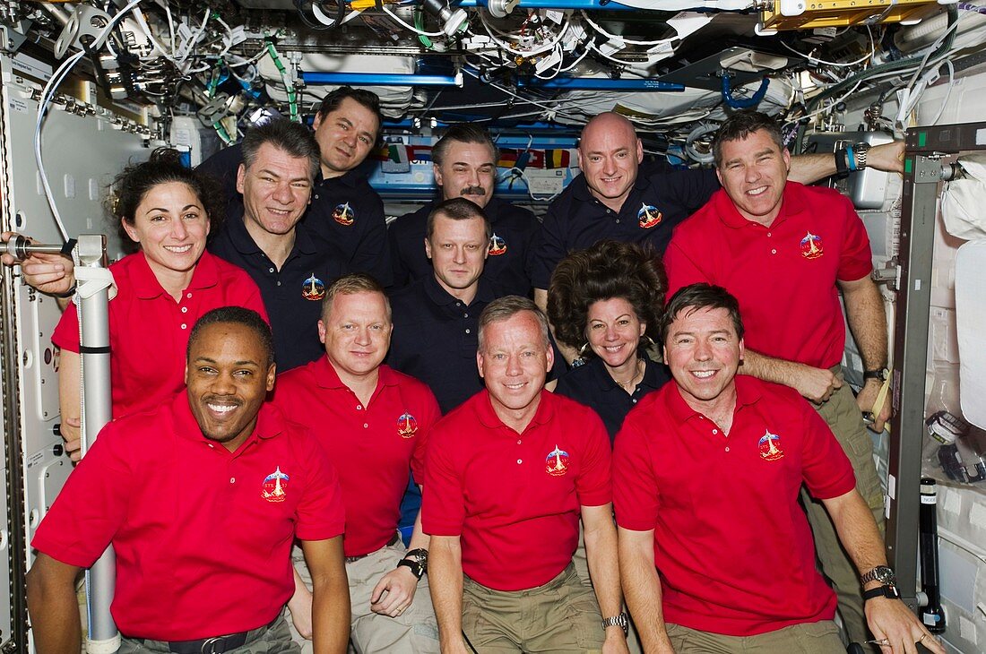 ISS Expedition 26 and STS-133 crews