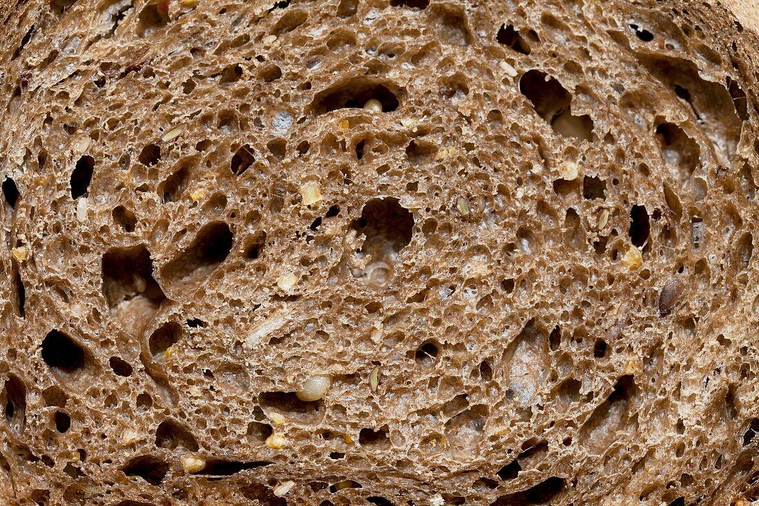 Surface of bread