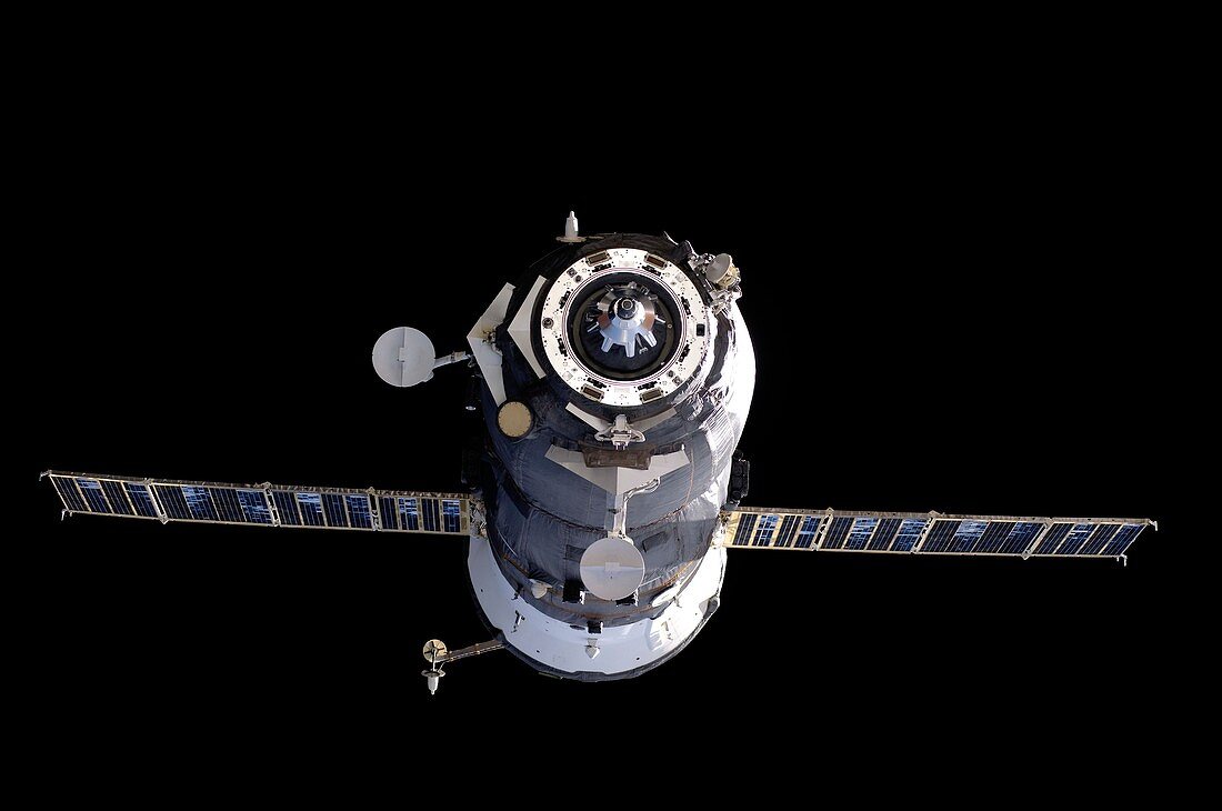 Progress 40 departing the ISS,2011