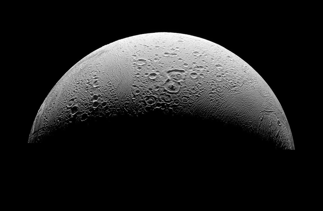 Enceladus' north pole