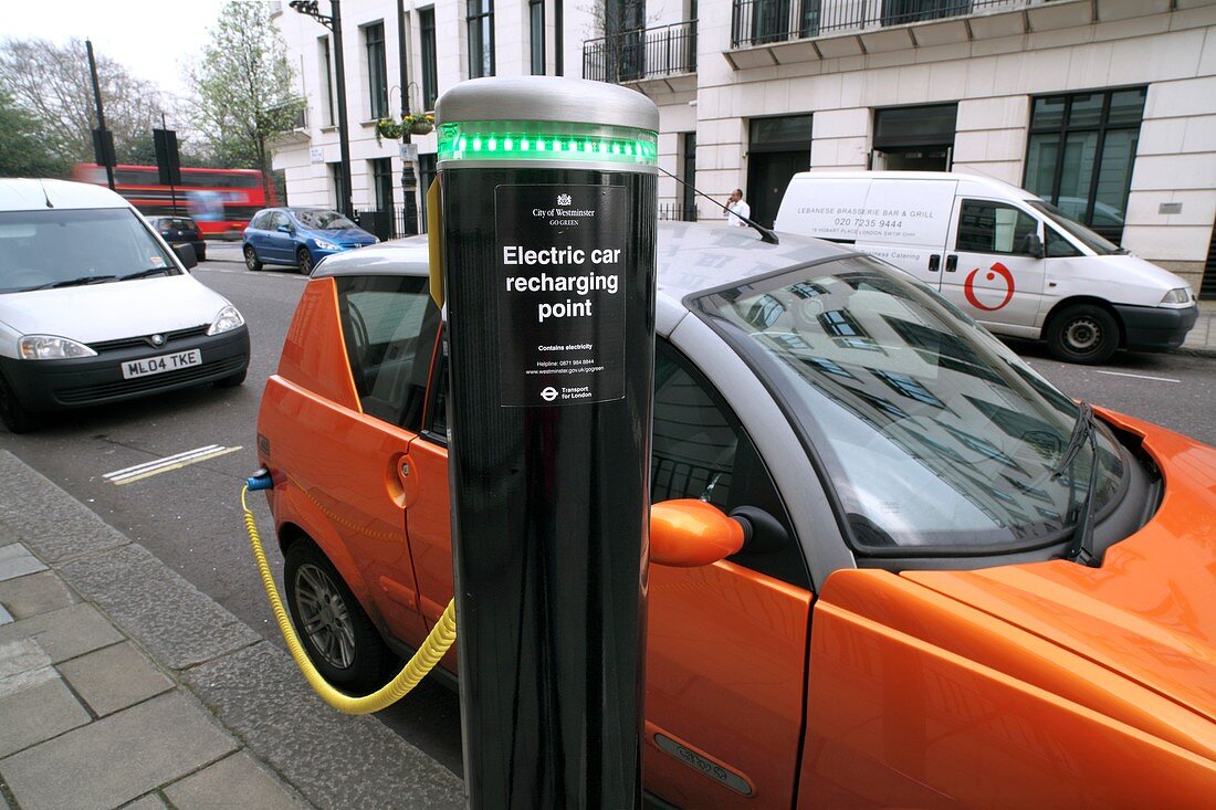 Recharging an electric car