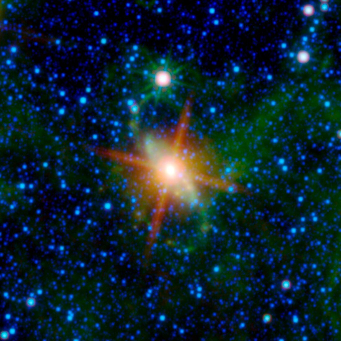 Circinus Galaxy,infrared image