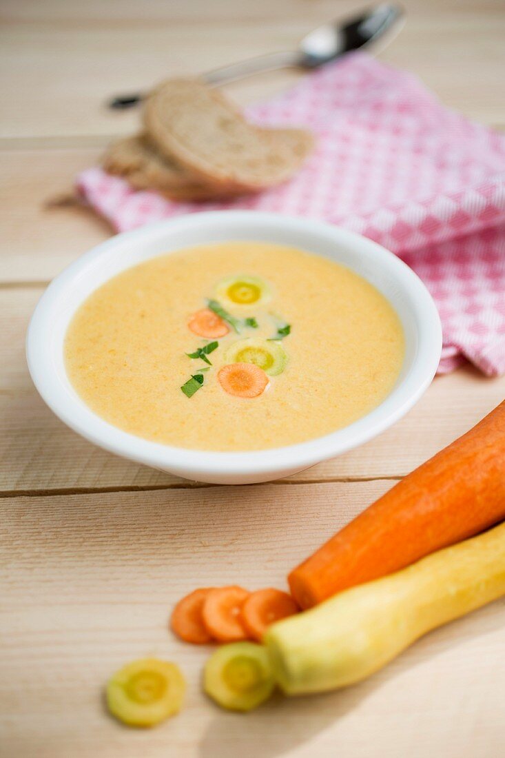 Carrot and ginger soup