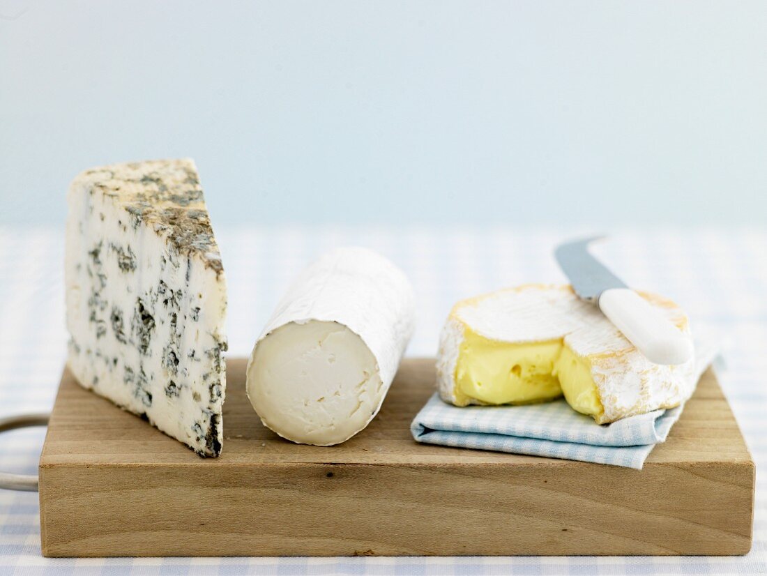 A selection of cheese