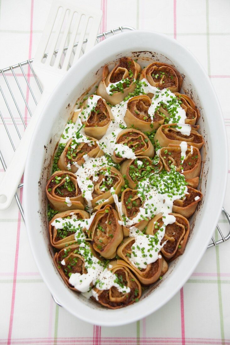 Sauerkraut whirls