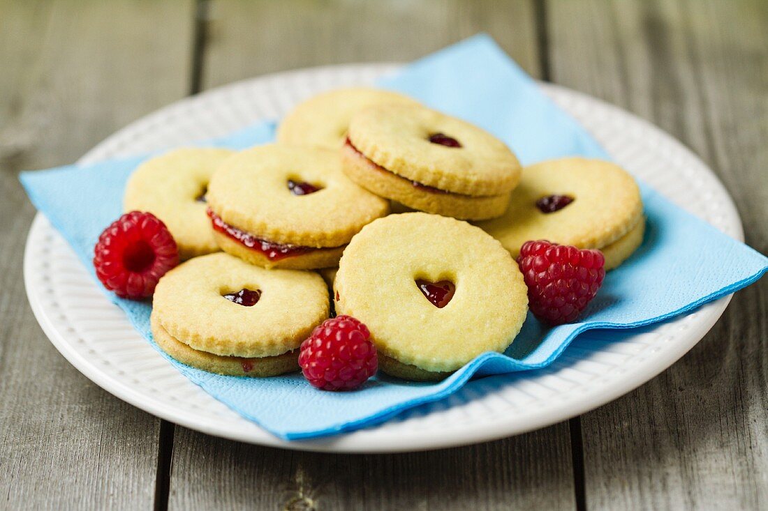 Fresh, homemade Jammie Dodgers