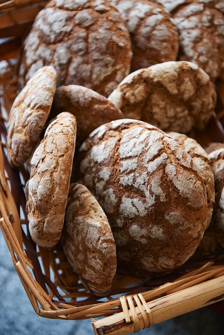 Traditionelles Brot aus Südtirol
