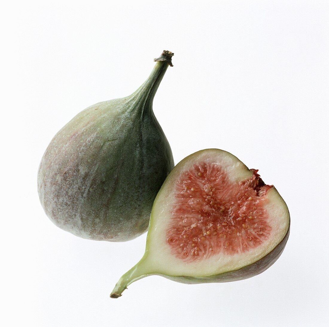 Whole Fig and a Half of Fig