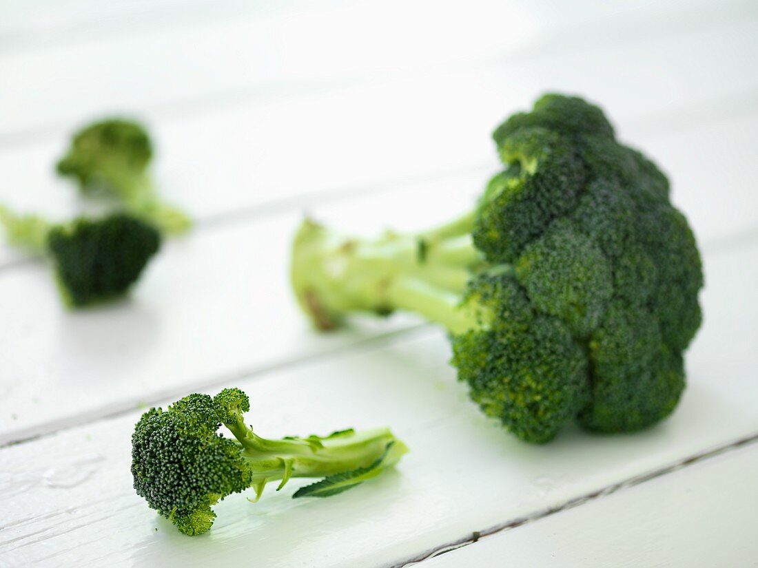 Pieces of Fresh Broccoli
