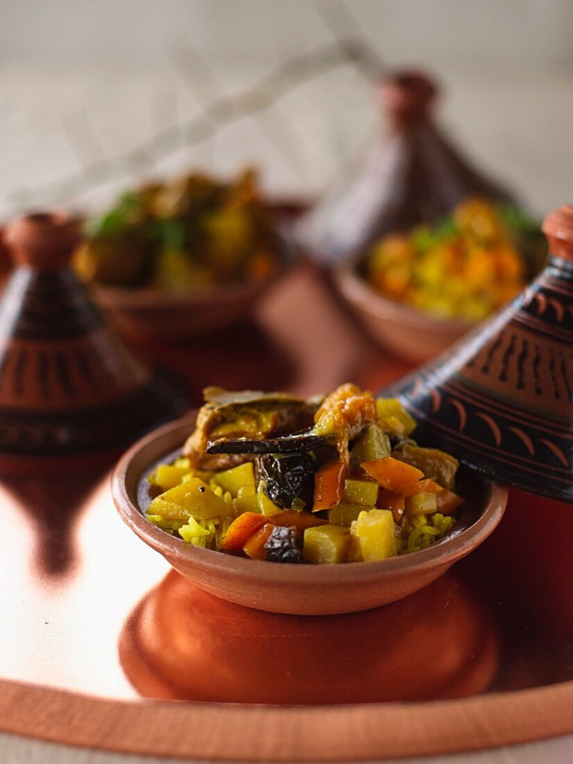 Perlhuhn-Tajine, Marokko