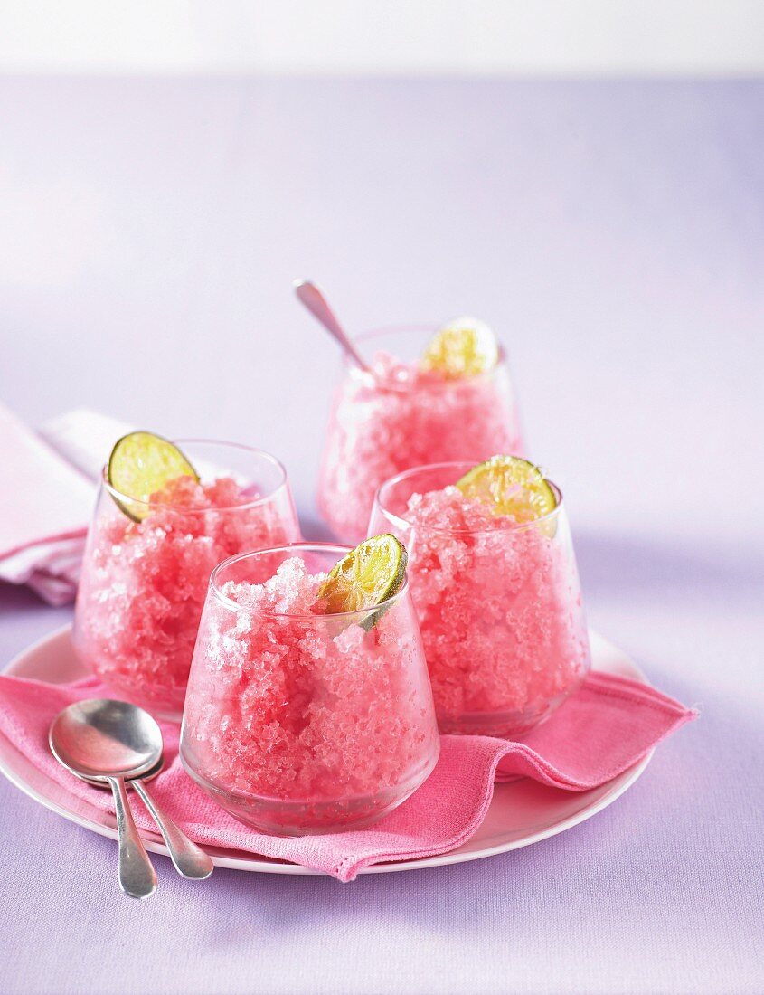 Watermelon granita