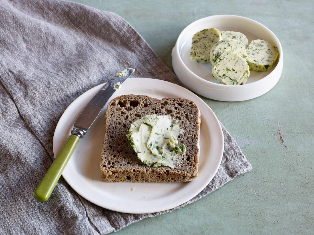 Homemade spiced butter