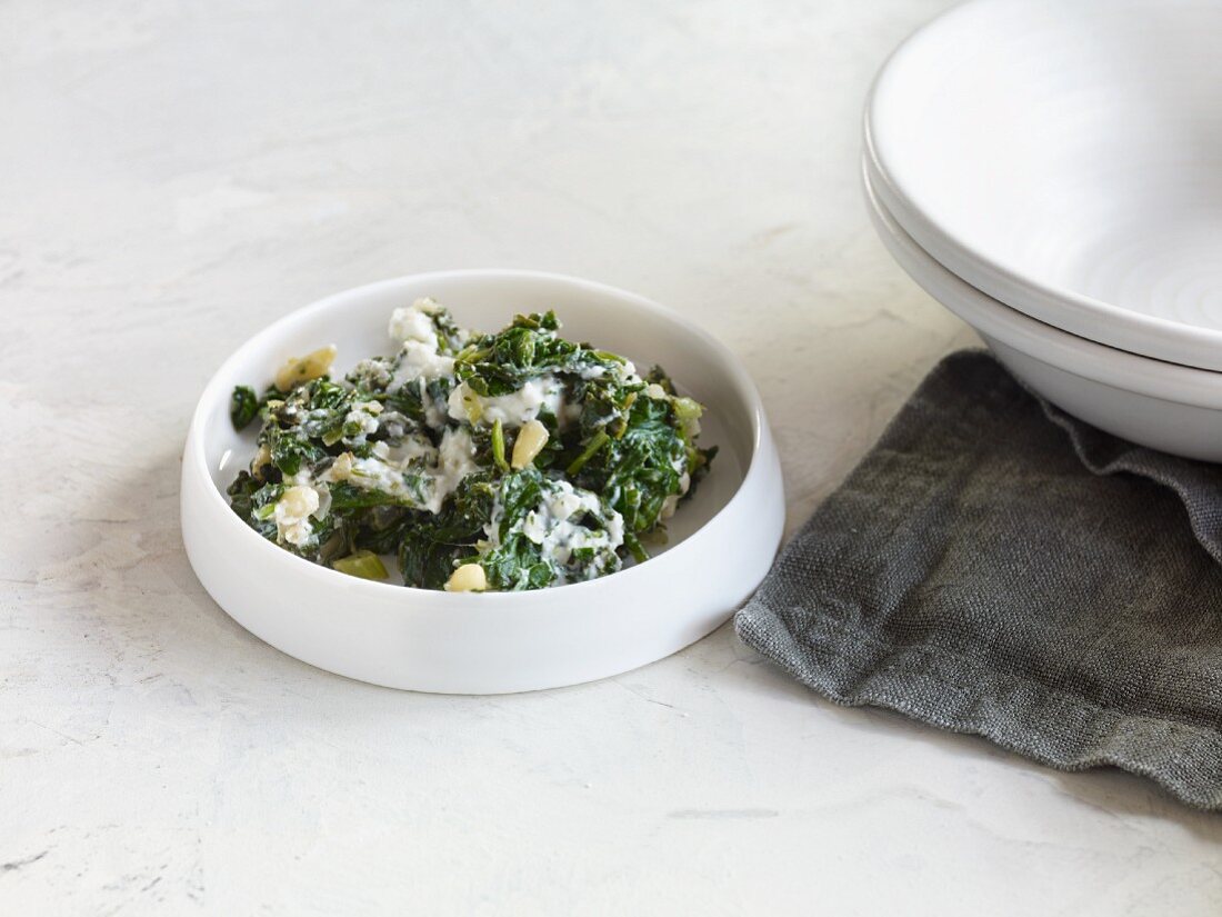 Spinach and feta spread