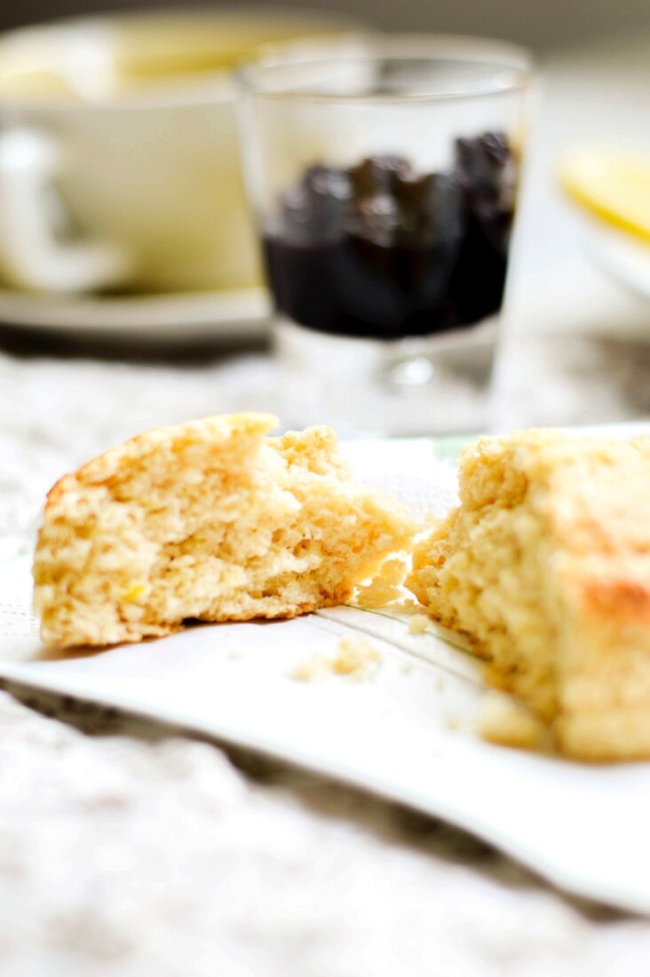 Scones, jam and tea