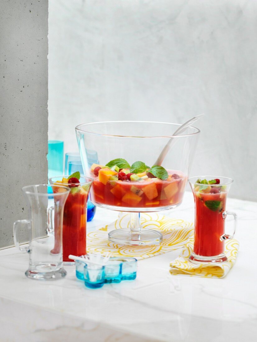 Melonen-Gazpacho