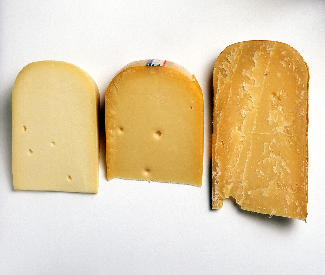 Three Sorts of Gouda Cheese