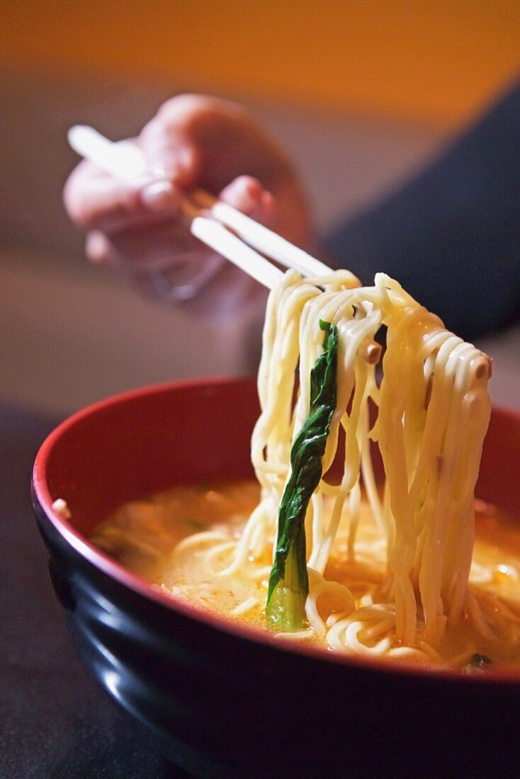 Noodle soup, China
