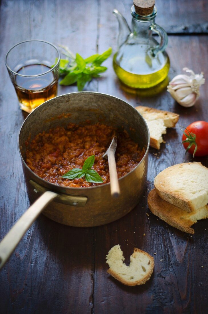 Pappa al pomodoro (tomato and bread soup, Italy)