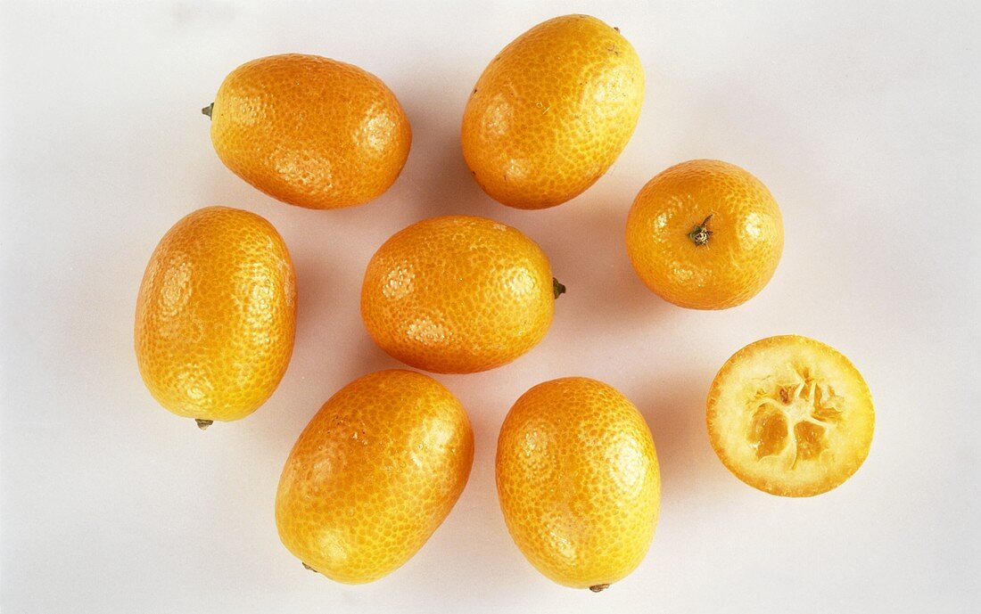 Mehrere Kumquats