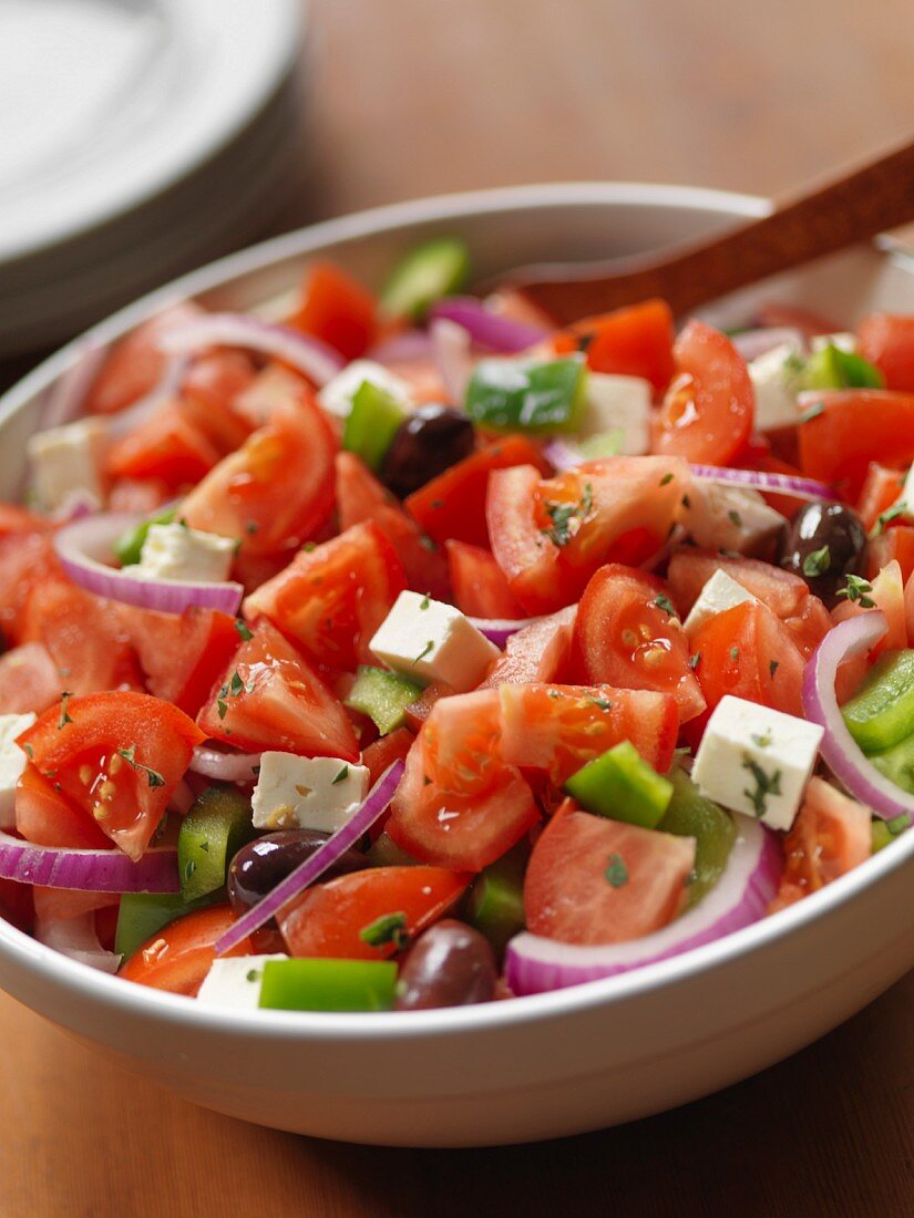 Griechischer Tomatensalat