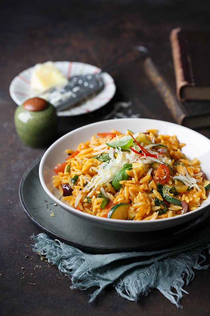 Pastasotto with vegetables