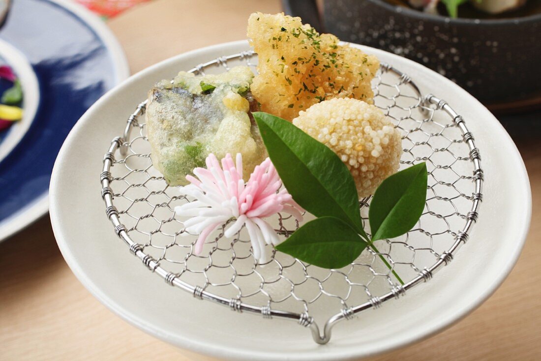 Fried tempura dumplings (Japan)