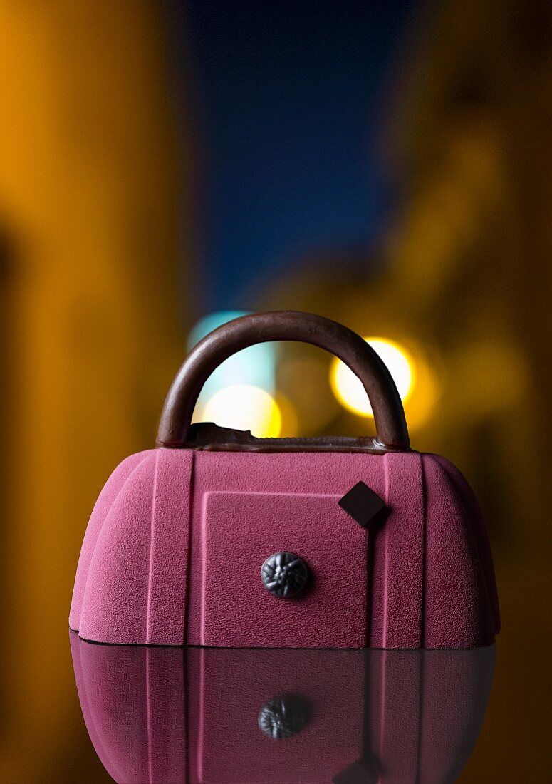 A chocolate handbag