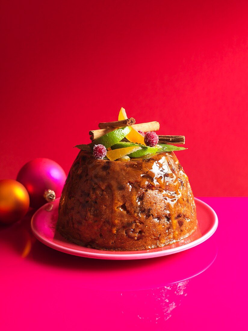 Karibischer Christmas Pudding