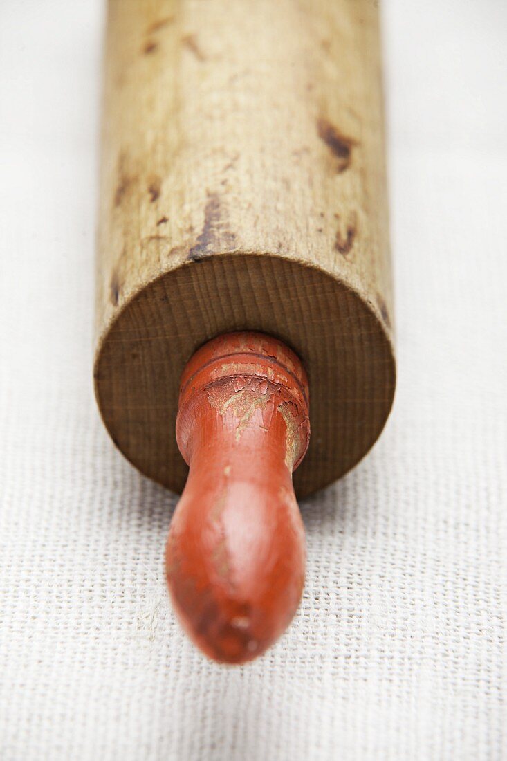 A rolling pin (detail)